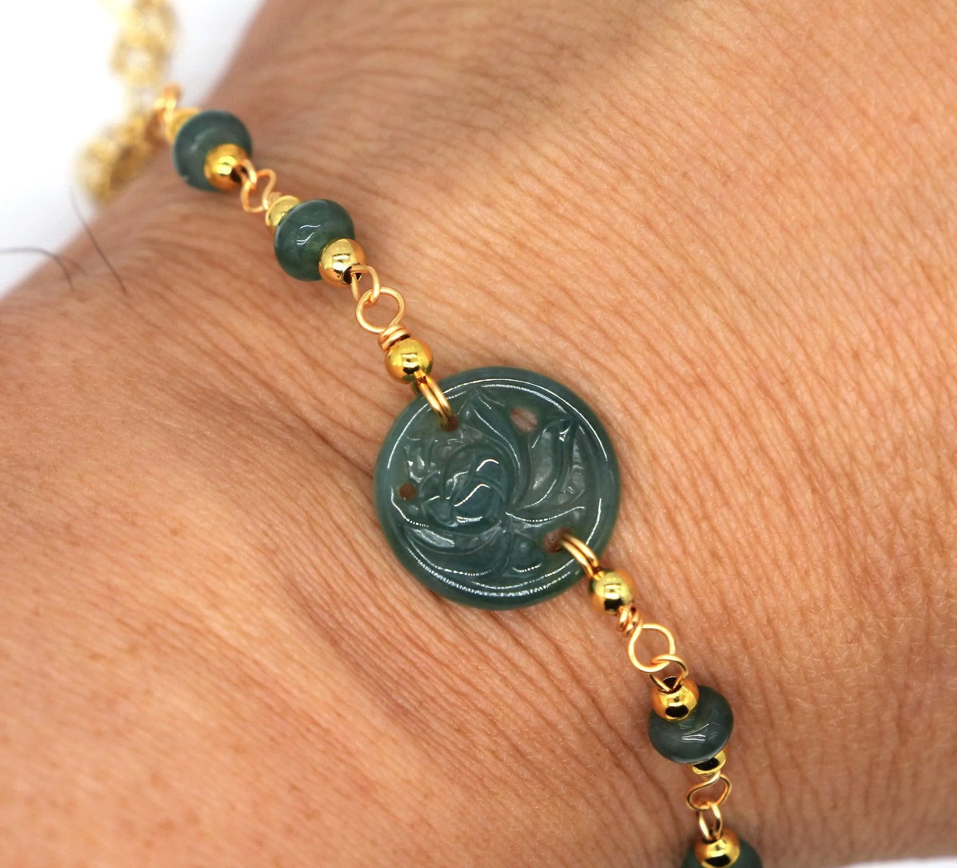 Type A Jadeite Jade  Bracelet p2014s