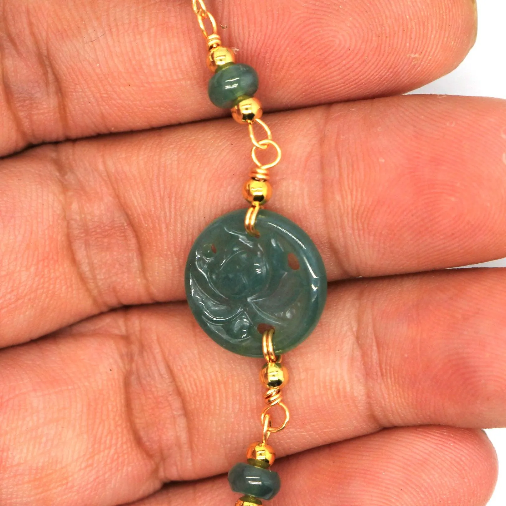 Type A Jadeite Jade  Bracelet p2014s