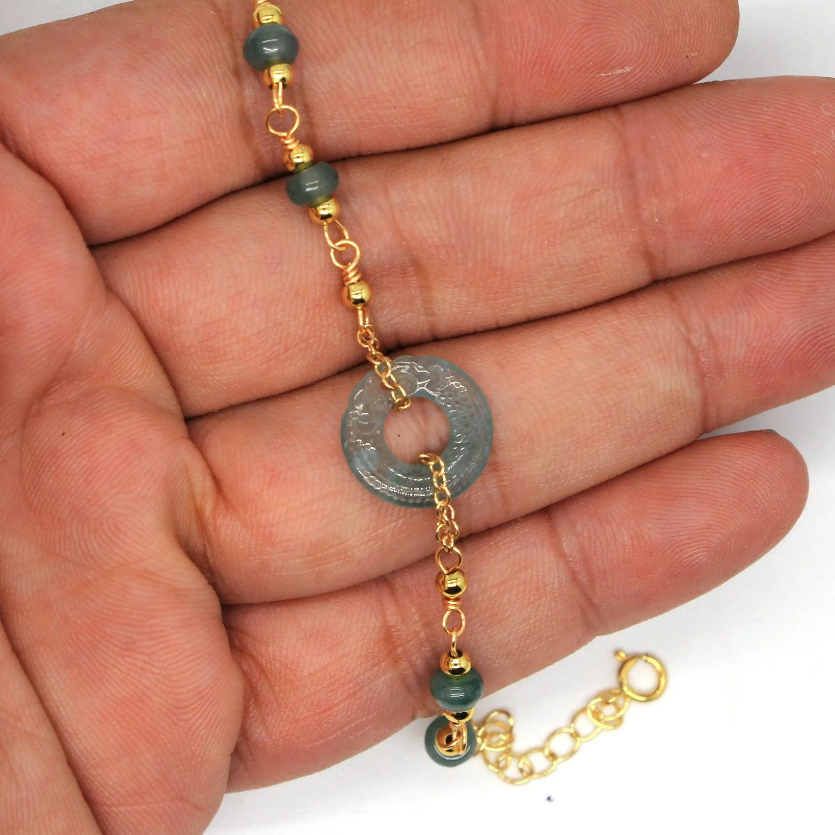 Type A Jadeite Jade  Bracelet p2015s