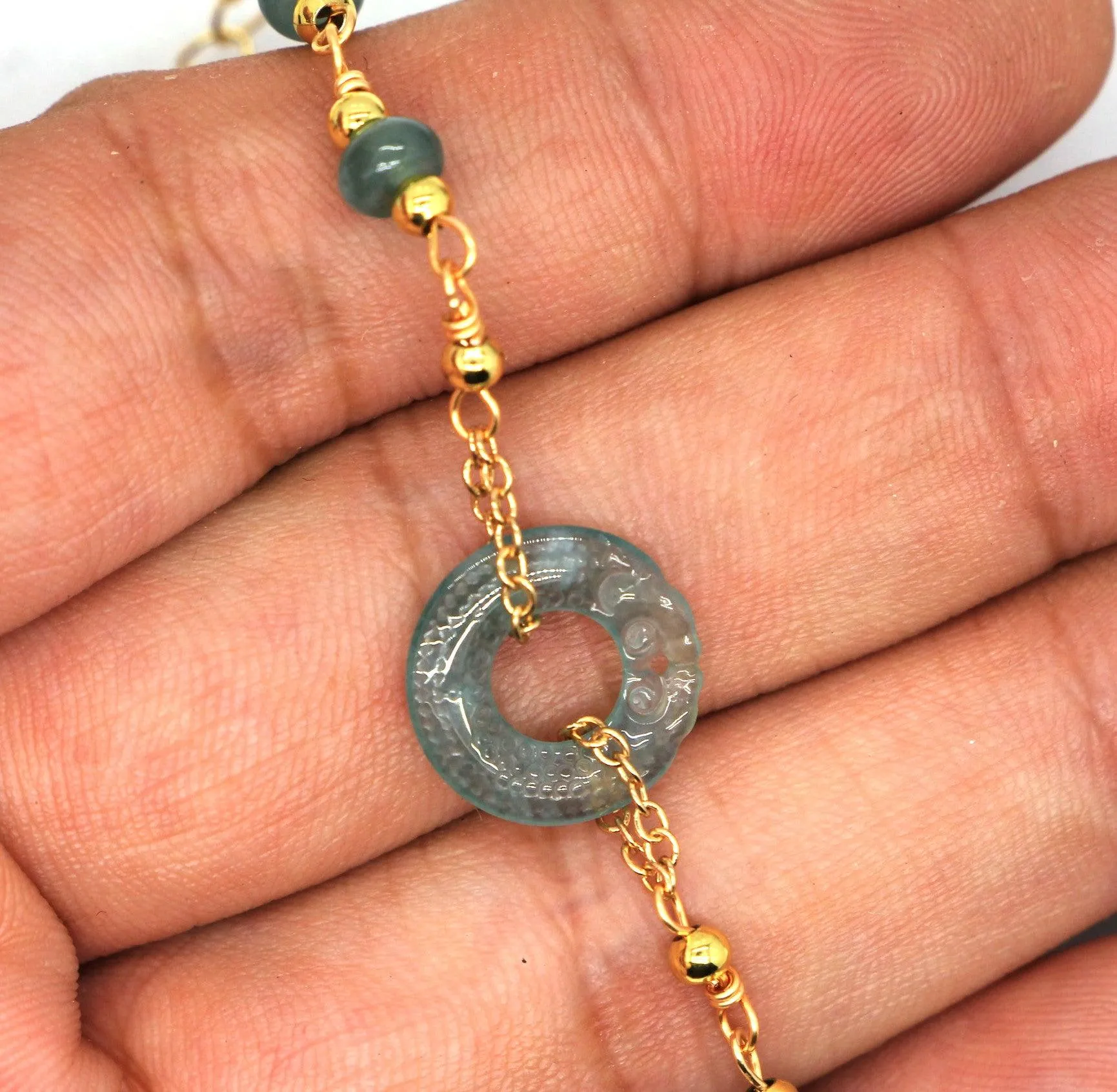 Type A Jadeite Jade  Bracelet p2015s