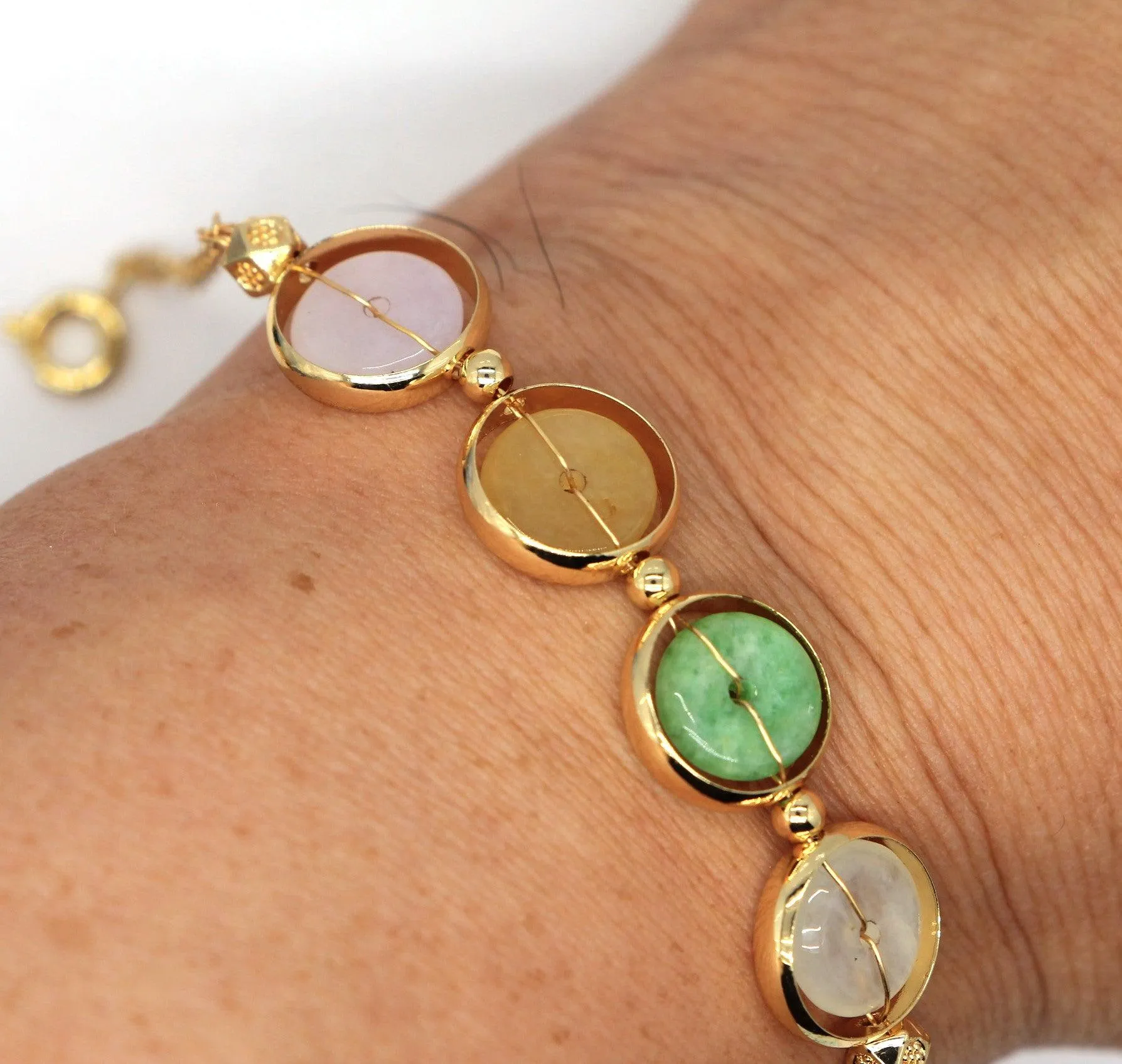 Type A Jadeite Jade  Bracelet p2016s