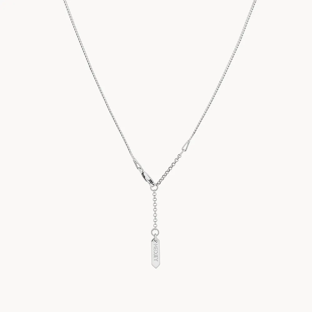 Viper Choker Chain Necklace in Silver