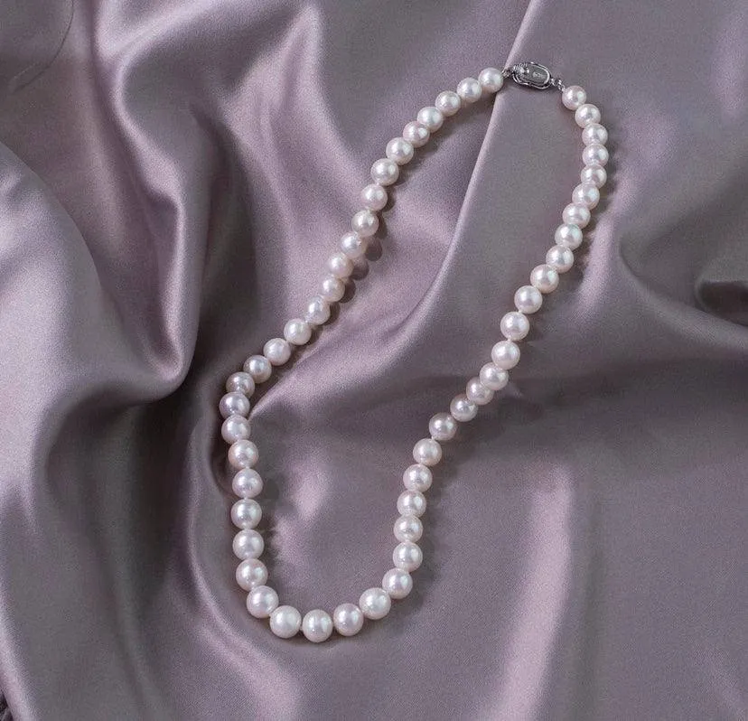 White Freshwater Pearl 3-Piece Jewelry Set