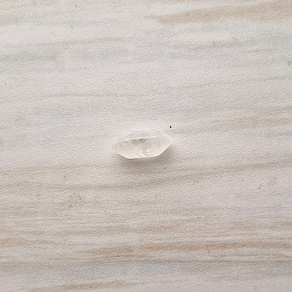 White Quartz Double Terminated Crystal Nugget