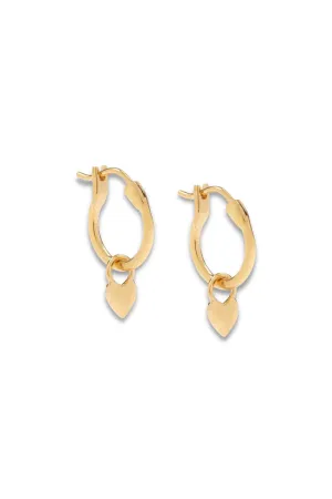 You Are Loved Earrings - Gold